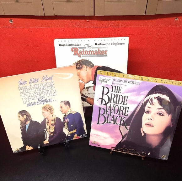 Other - Sealed Classic Movie Laserdisc Lot, Rainmaker, Rasputin..., Bride Wore Black